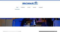 Desktop Screenshot of malartrading.se